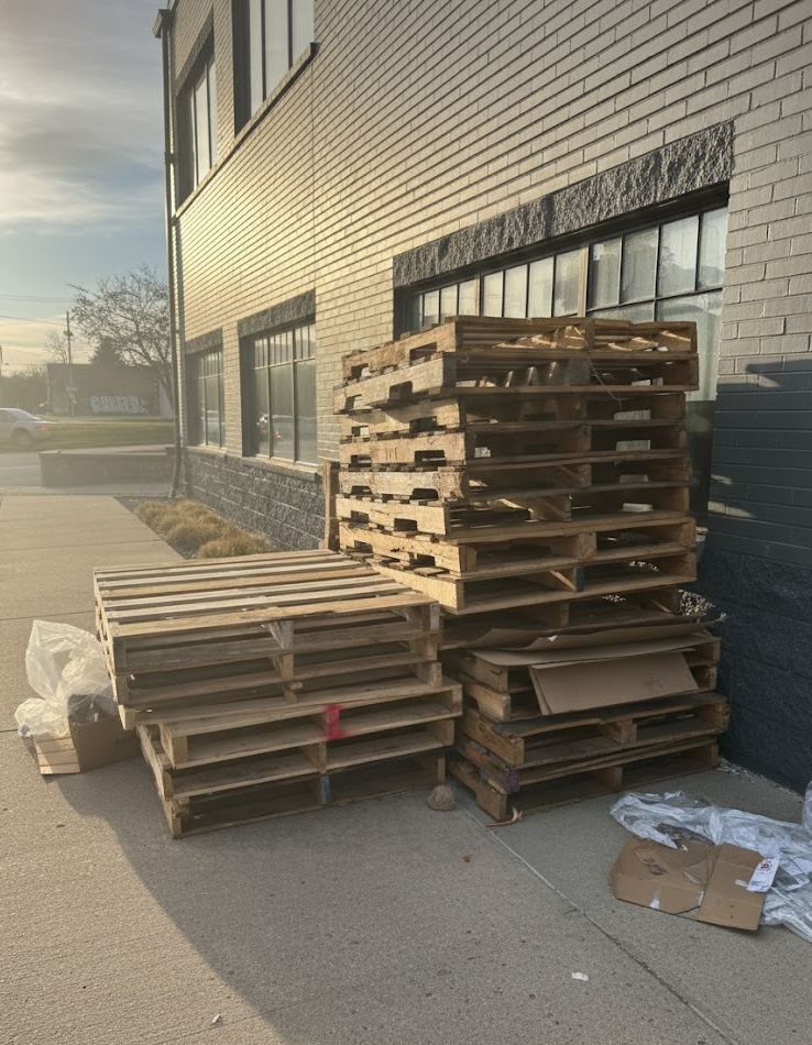 Warehouse pallet operations